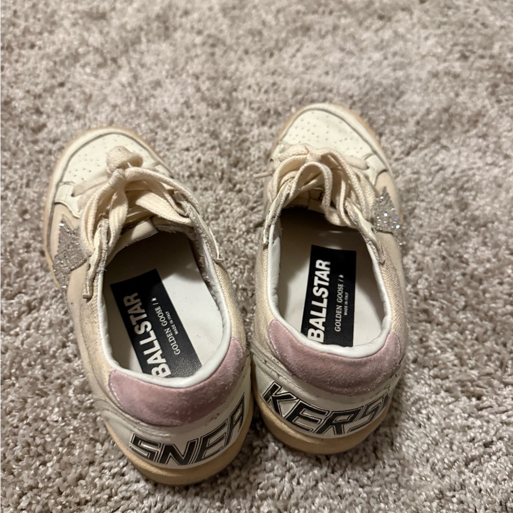 Golden Goose Size 5 Ball Star Gem's Sneakers. ⚡️💗 - Picture 3 of 5